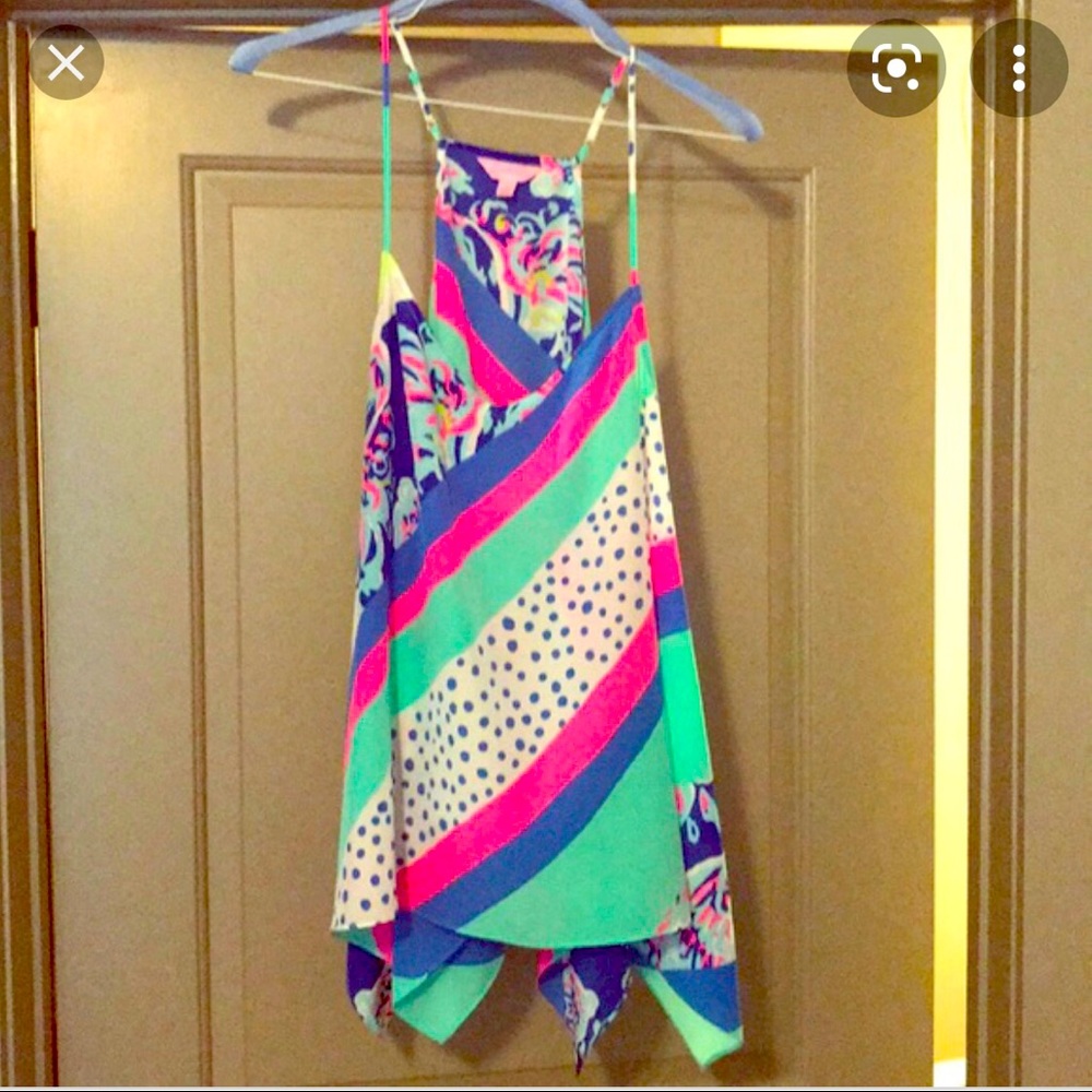 Lilly Pulitzer Special Edition Silk Tank